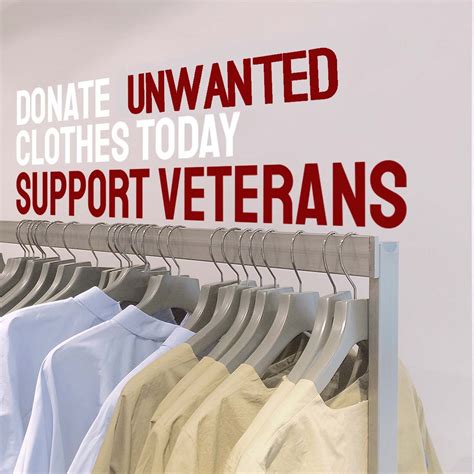 This organization is a direct link for veterans in crisis. . Donate clothes to veterans